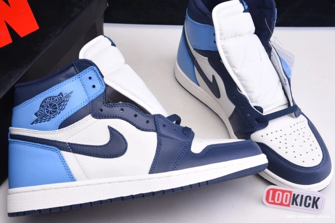 Rep LUCY Obsidian 555088-140 1 Air High Jordan Retro OG 0823